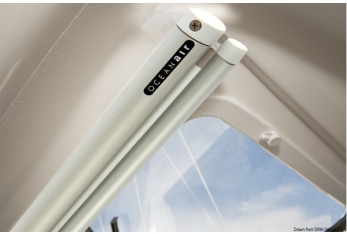 Tenda avvolgibile a rullo DOMETIC SkyshadePortshade 320 per oblò e finestrini-19.850.02