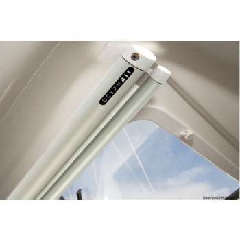Tenda avvolgibile Oceanair 720 x 320 mm  cassetta rullo bianca