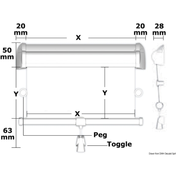 Tenda HatchShade 679x700 W 