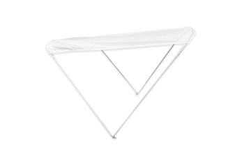 Tendalino 2 Archi Alluminio H110 Telo Bianco
