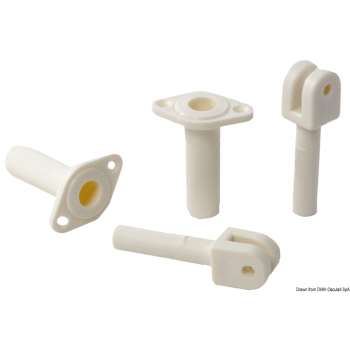 Tendalino 2 archi Light 130/140 bianco 