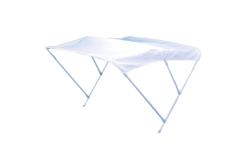 Tendalino 3 Archi Alluminio 170x110 Telo Bianco