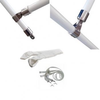 Tendalino 4 Archi Chic Altezza 140 cm.