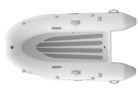 Tender con carena in alluminio, 3.20m 15 CV p  