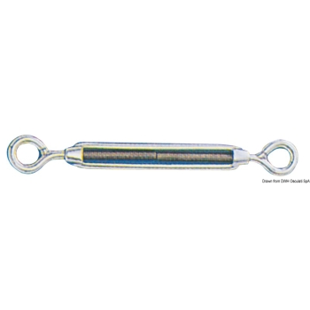 Tenditore inox 2 occhi 5 mm 