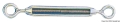 Tenditore inox 2 occhi 5 mm 
