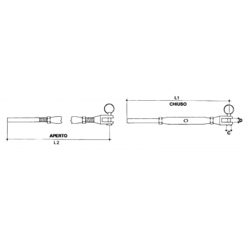Tenditore parafil Ø mm. 8,5