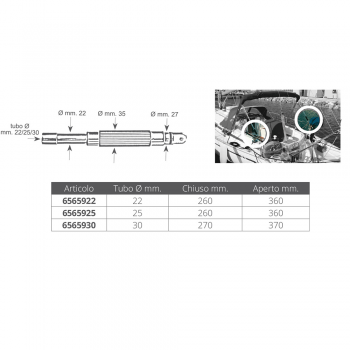 Tenditore per Capottine AISI 316