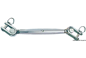 Tenditori inox 12 mm due forcelle snodate 