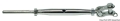 Tenditori inox 8 mm forcella snodata  