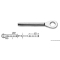 Termin. inox forc.snod. Ø 6mm 