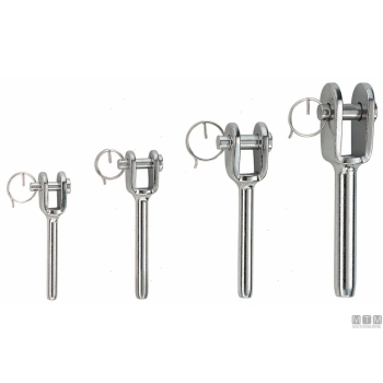 Terminale a pressare forcella d8mm< 