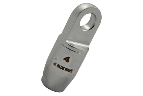 Terminale ad occhio per rig tessile per cima Ø4 mm 