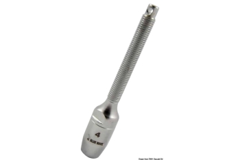 Terminale filettato x rig tessile per cima Ø5 mm 