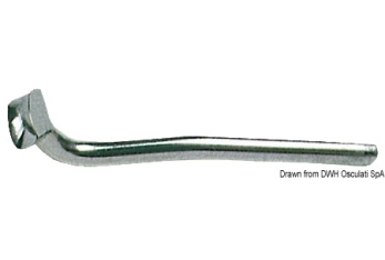 Terminale in acciaio inox con aggancio a "T"-05.192.03