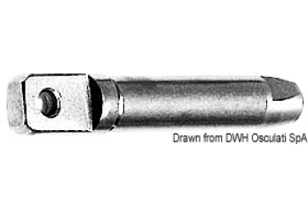 Terminale inox per Parafil forcella Ø 9 mm 