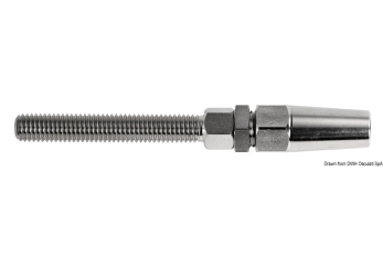 Terminale inox tenditore Ø 3 mm 