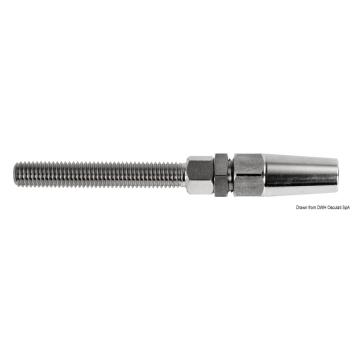 Terminale inox tenditore Ø 5 mm 