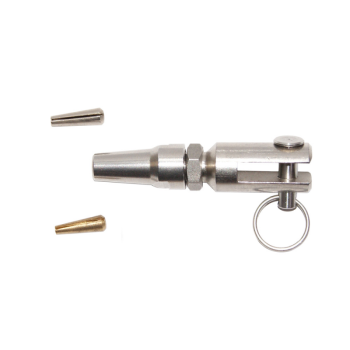 Terminale rapido a forcella Ø mm.8