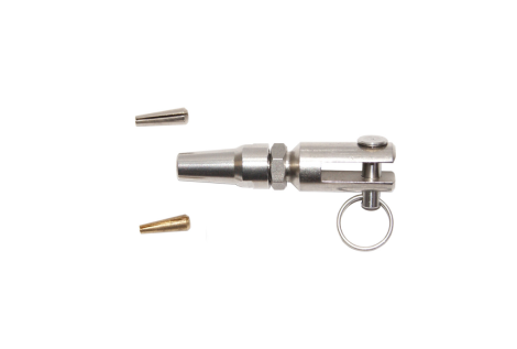 Terminale rapido a forcella Ø mm.8