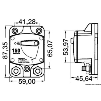 Termointerruttore esterno 150 A 