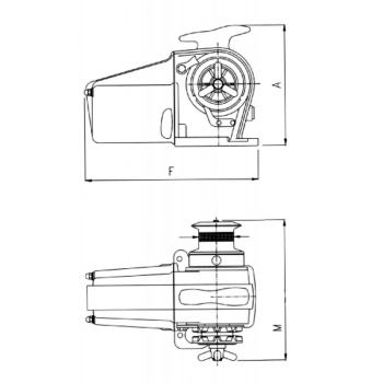 Tigres 1500w. 12v. barbotin mm. 8