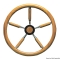 Timone inox e legno 500 mm 