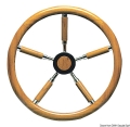 Timone inox e legno 500 mm 