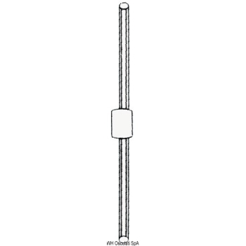 Timone ruota inox 6 razze 700 mm 