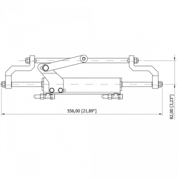 Timoneria idraulica GF150BRT MaviMare Fuoribordo fino a 150HP Completa