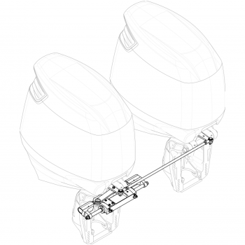 Timoneria idraulica gf350hd2
