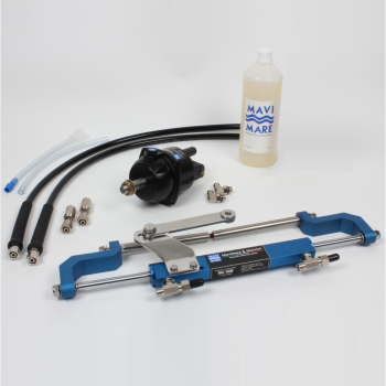 Timoneria Idraulica GF90BT MaviMare per Motori Fuoribordo fino a 80 HP Completa