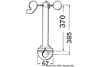 Trasduttore Wind Raymarine Z195 