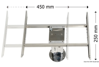 Traslatore bidirezionale per gambe tavolo-48.730.05