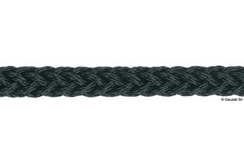 Treccia All Round 12 fusi nera 16 mm  