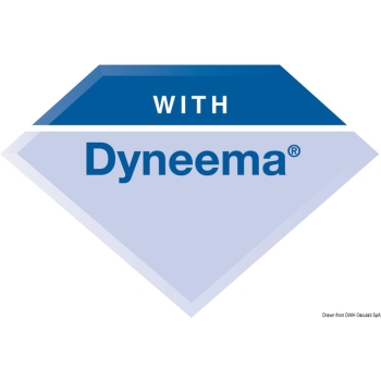 Treccia Dyneema mm 12 gialla 