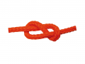 Treccia gallegg. arancio Ø6  mt200