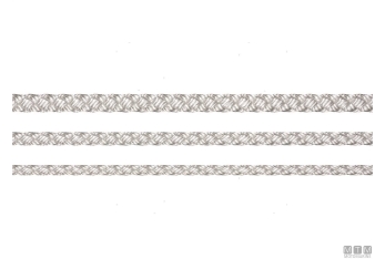 Treccia liros polyamide 2mm 100m bianca