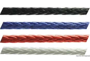 Treccia Marlow Excel D12 4 mm rossa  