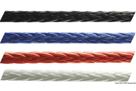 Treccia Marlow Excel D12 8 mm nera 