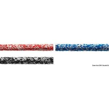 Treccia Marlow Excel Fusion 75 8 mm rossa 