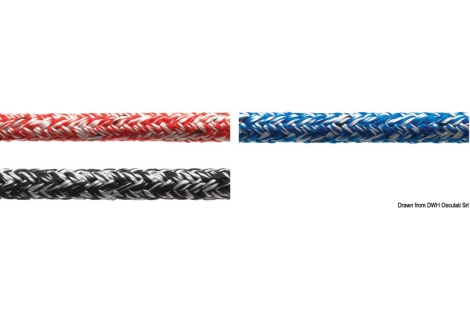 Treccia Marlow Excel Fusion 75 8 mm rossa 