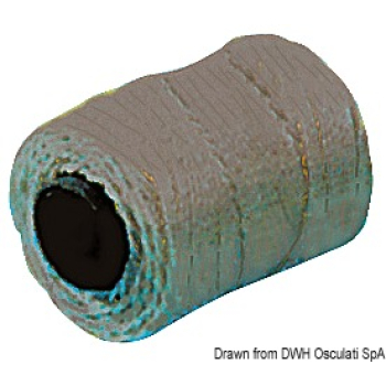 Treccia nera per fucile sub 1,5 mm 