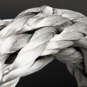 Treccia Oblix scalzata 6 mm grigio 