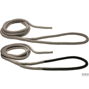 Treccia ormeggio con gassa steel d24mm l16m eye75