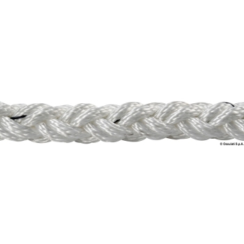 Treccia Square Line 24 mm bianca 