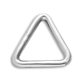 Anello a Triangolo in Acciaio Inox 316 Ø mm.6x40
