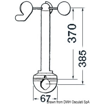 Triducer passante plastica (DST800 - analogico) 