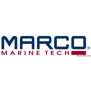 Tromba cromata omologata RINA fino a 20 m 24 V 