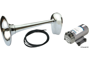 Tromba cromata omologata RINA fino a 20 m 24 V 